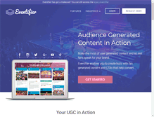 Tablet Screenshot of eventifier.com
